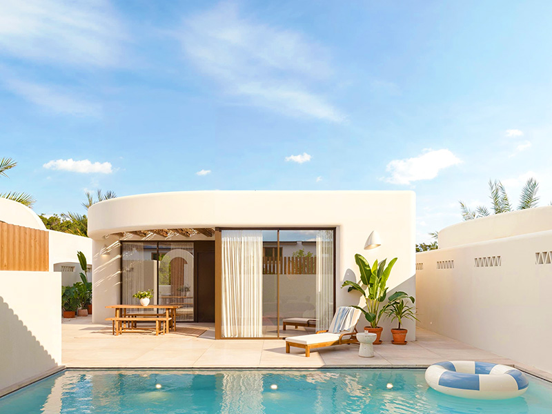 Ibiza stijl villa Costa Blanca Zuid