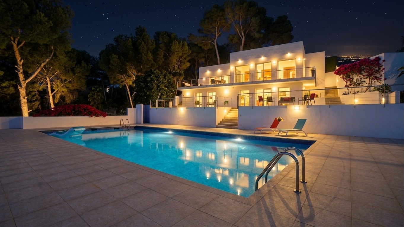 Gerenoveerde villa met tennisbaan en zwembad in El Portet – Moraira