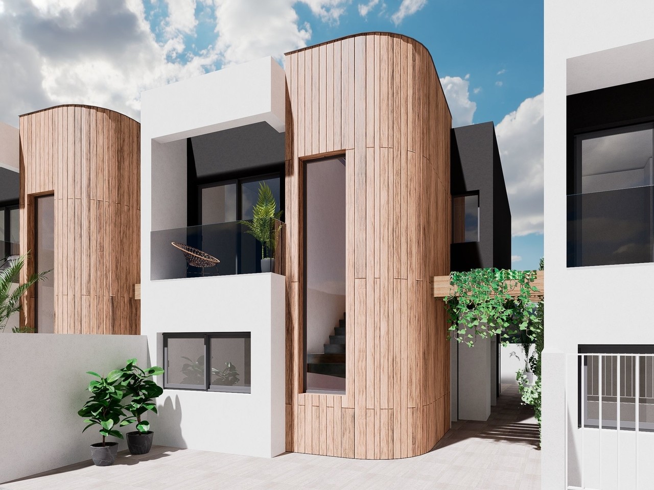 Exclusieve nieuwbouw villa’s met privé zwembad in Los Jardines in Aguilas