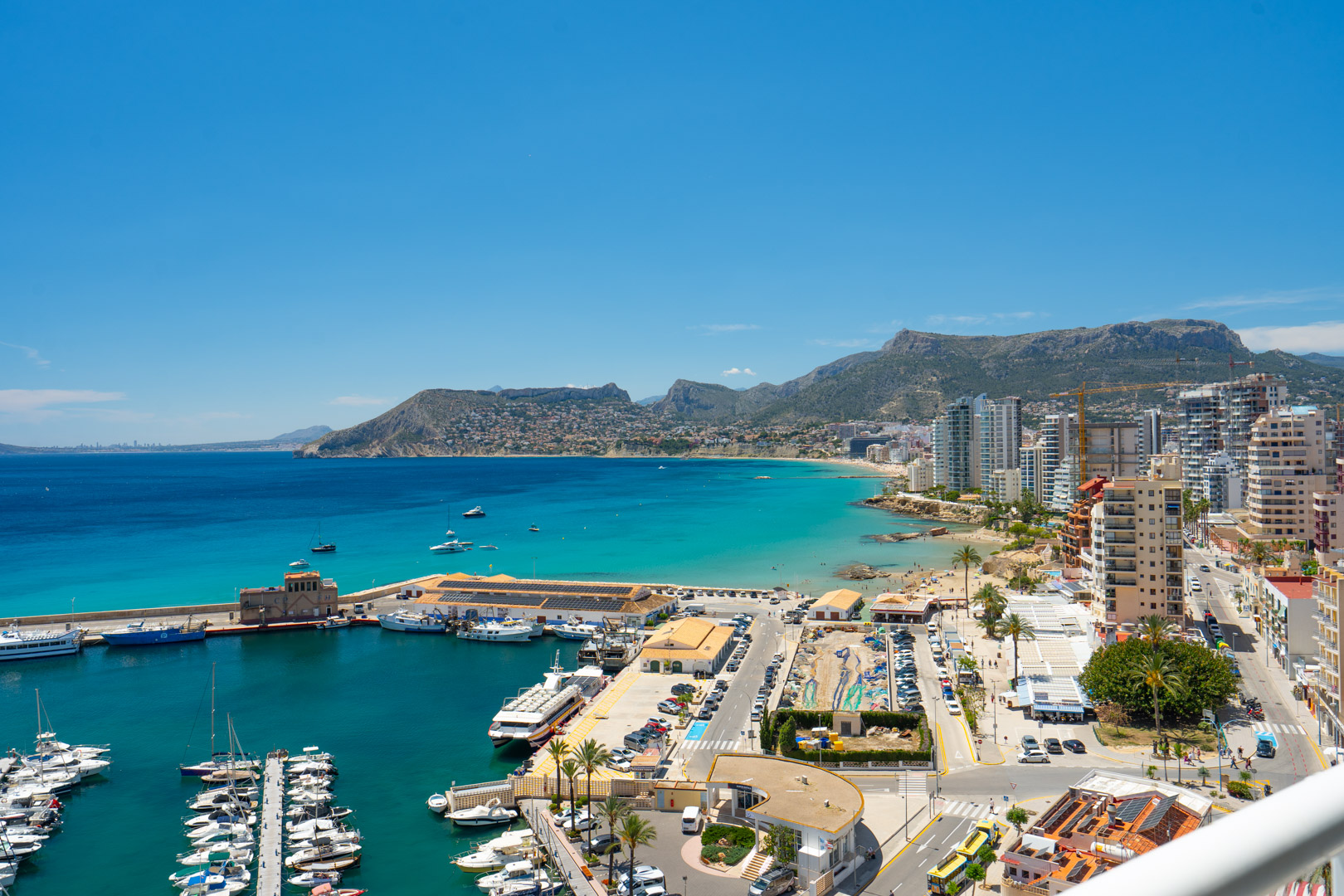 Penthouse met zeezicht te koop in Calpe