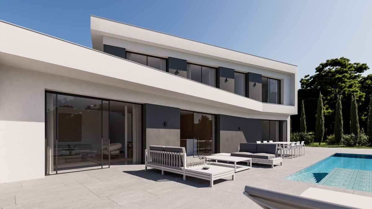 Moderne nieuwbouw villa te koop in Javea