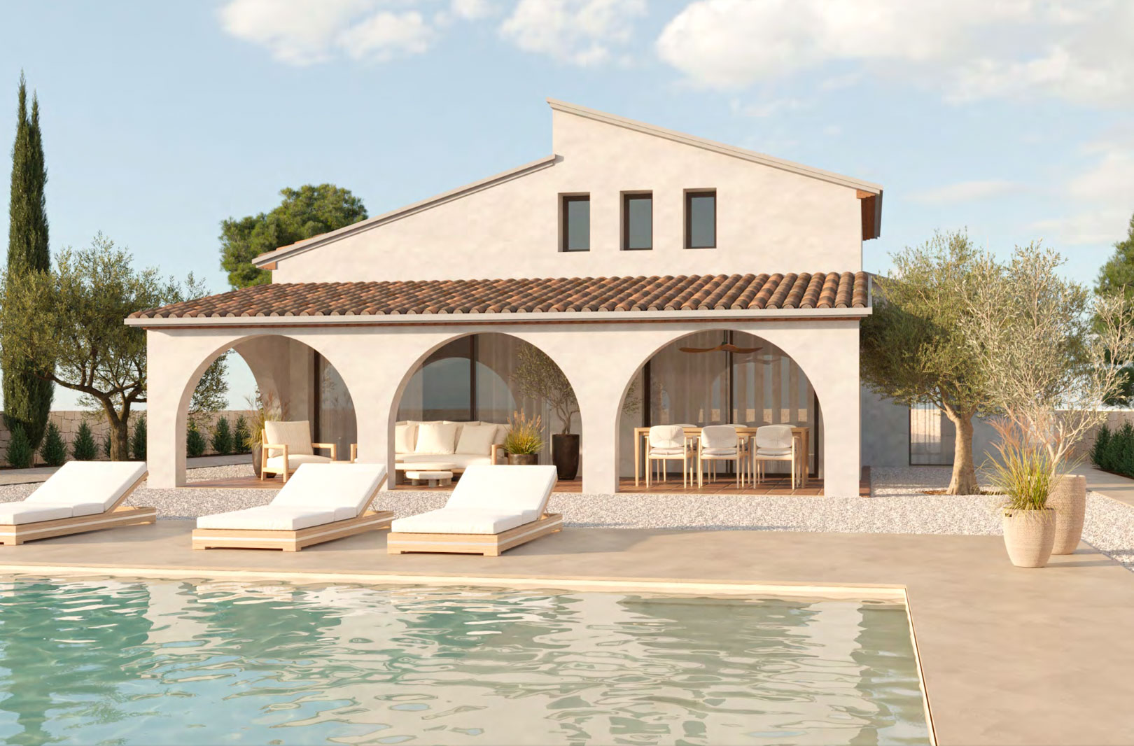 Nieuw te bouwen villa vlakbij Moraira