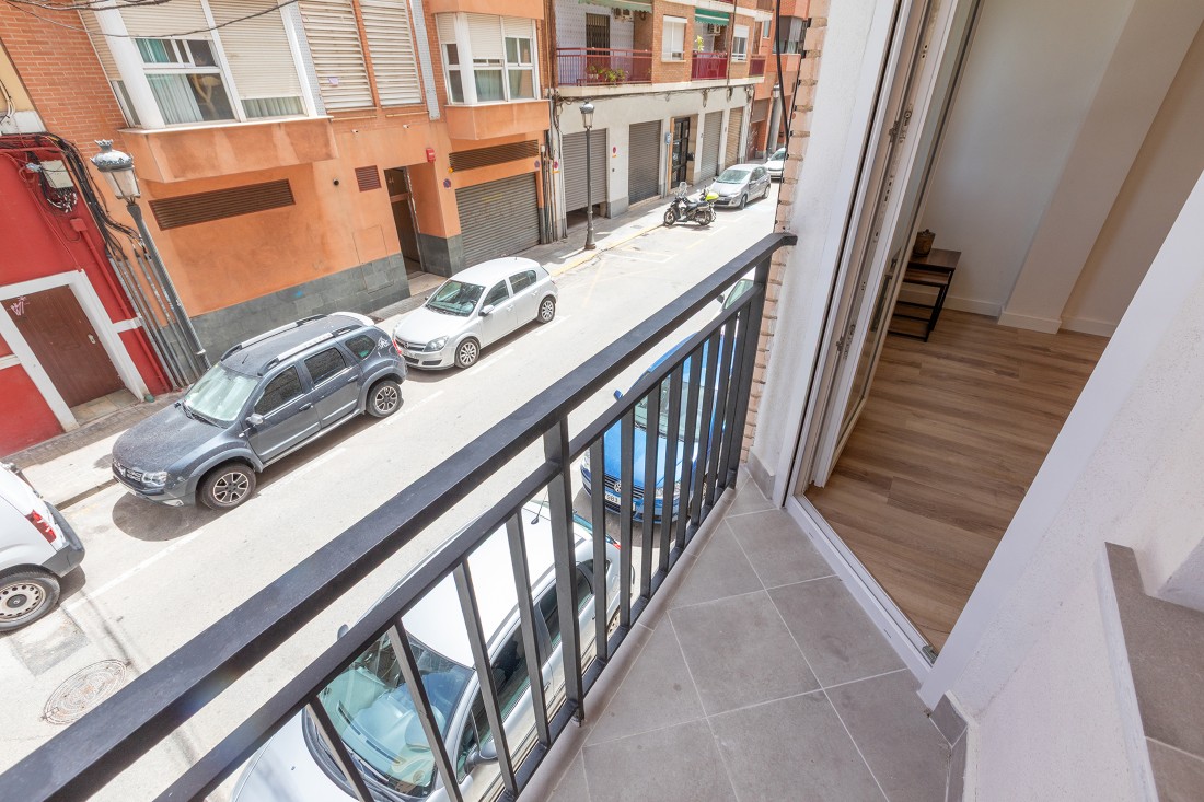 Gerenoveerd appartement te koop in Valencia stad