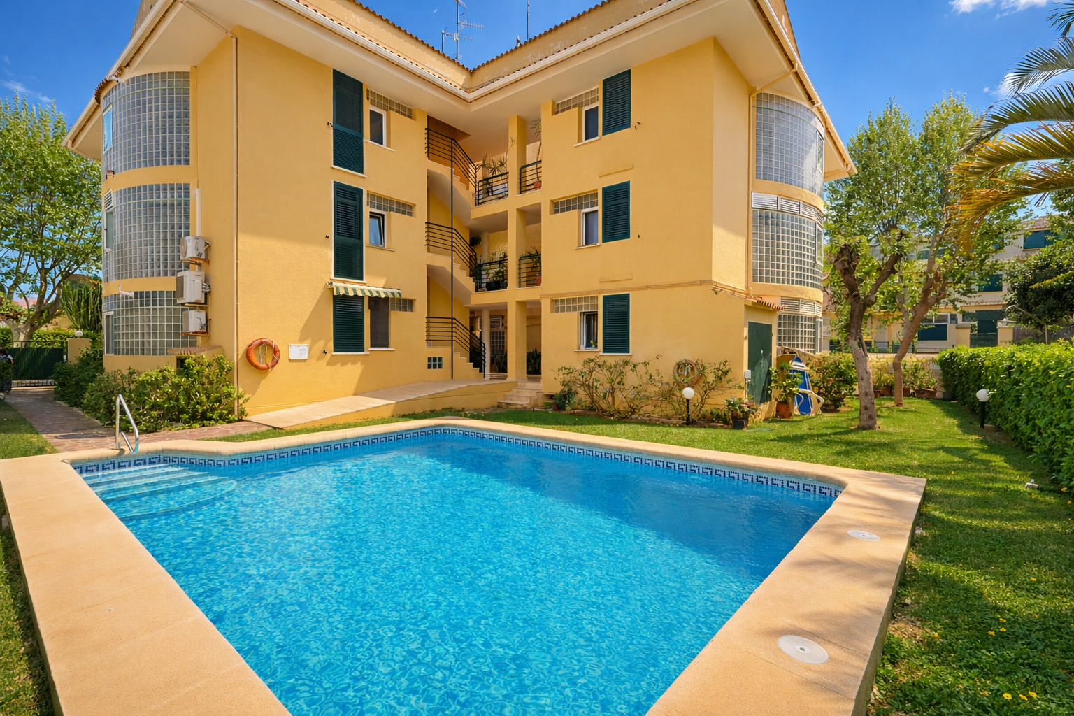 Ruim appartement op 2 minuten van zee in Javea