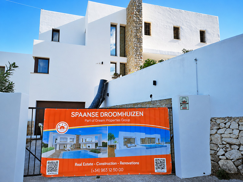 Villa bouwproject Moraira