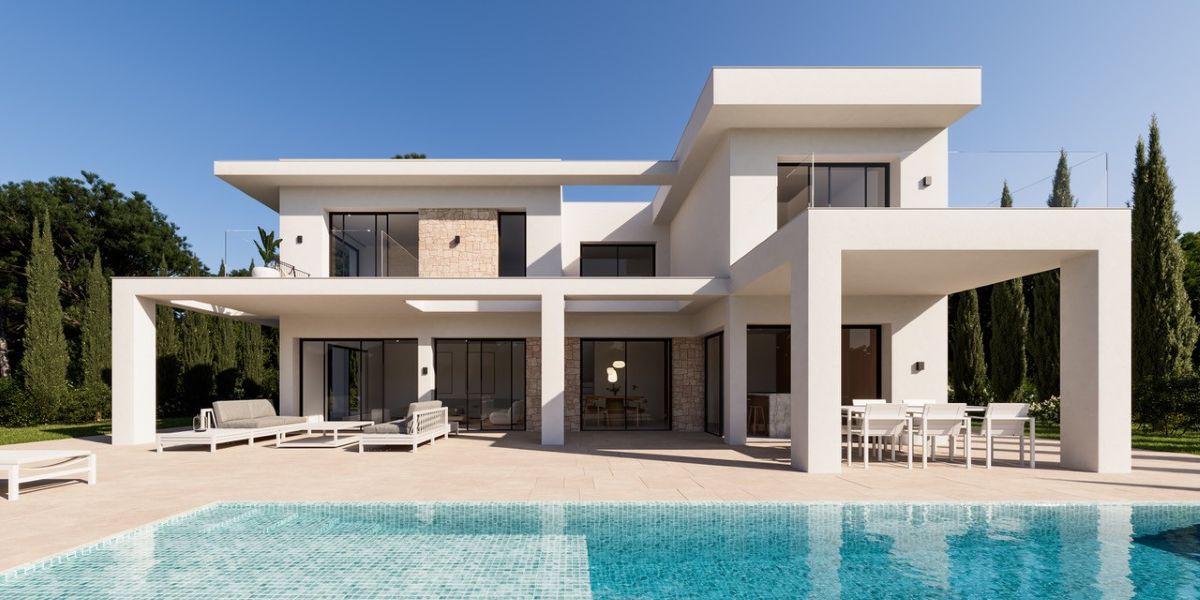 Complete moderne nieuwbouw villa in Javea