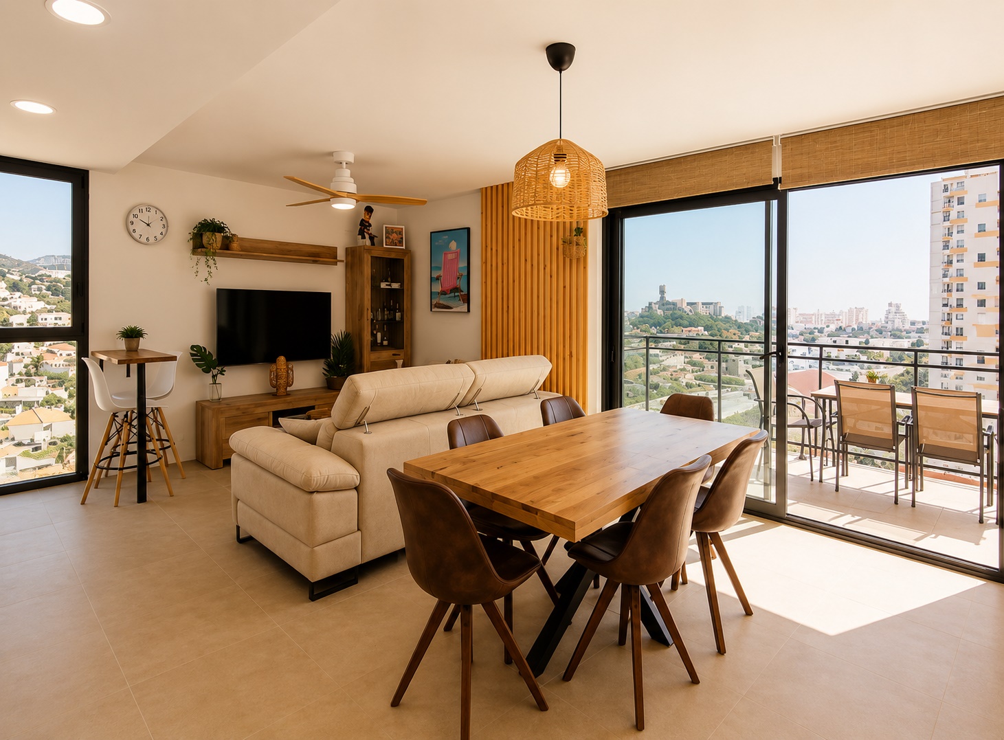 Appartement met zeezicht te koop in Calpe