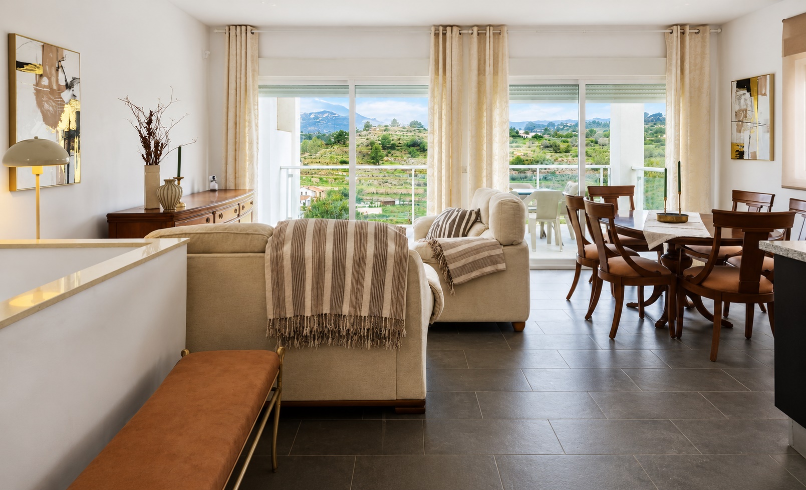 Geschakelde woning met gemeenschappelijk zwembad te koop in Calpe
