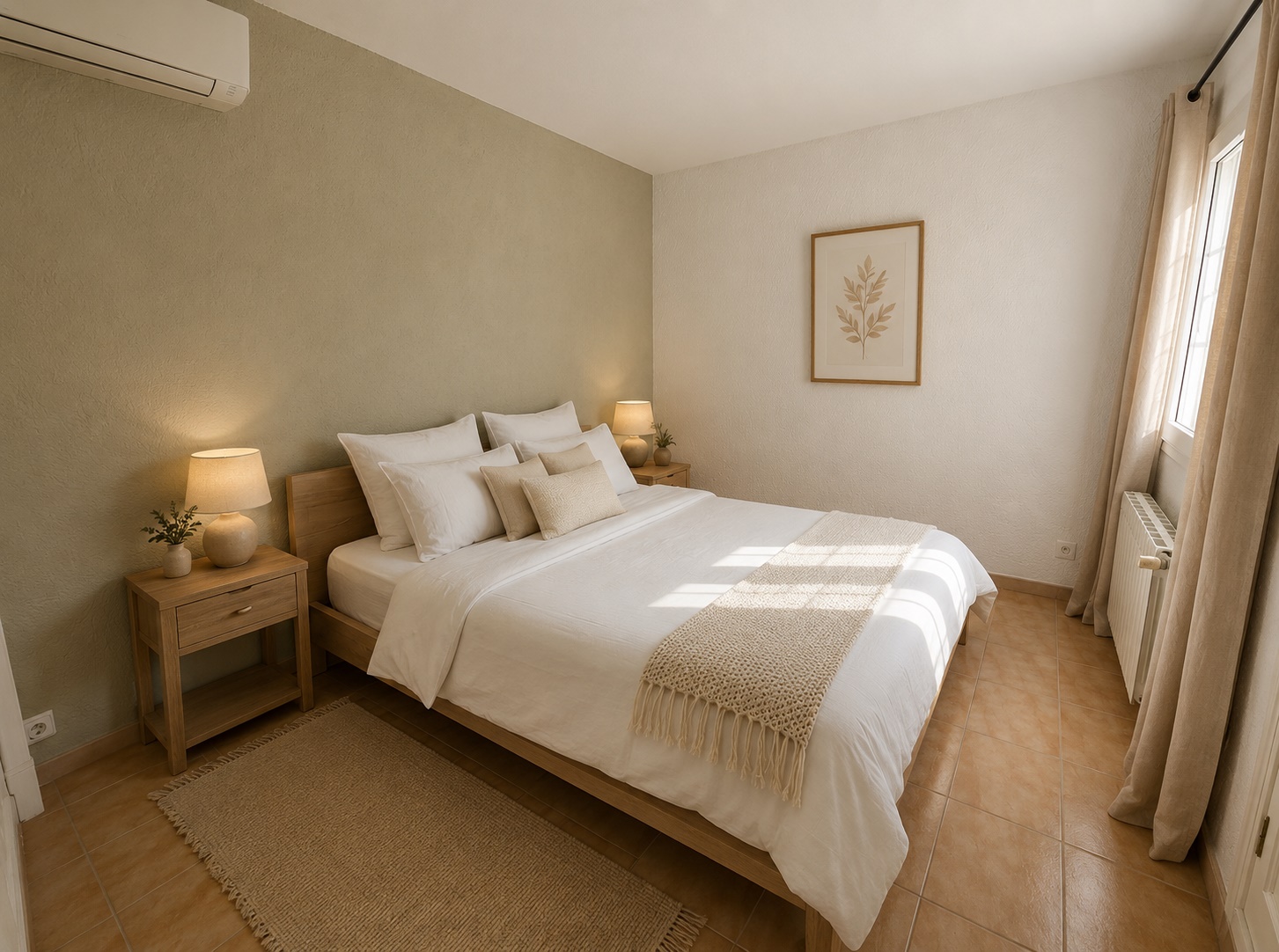 Ruime Ibiza stijl villa met zelfstandig groot gastenverblijf in Javea
