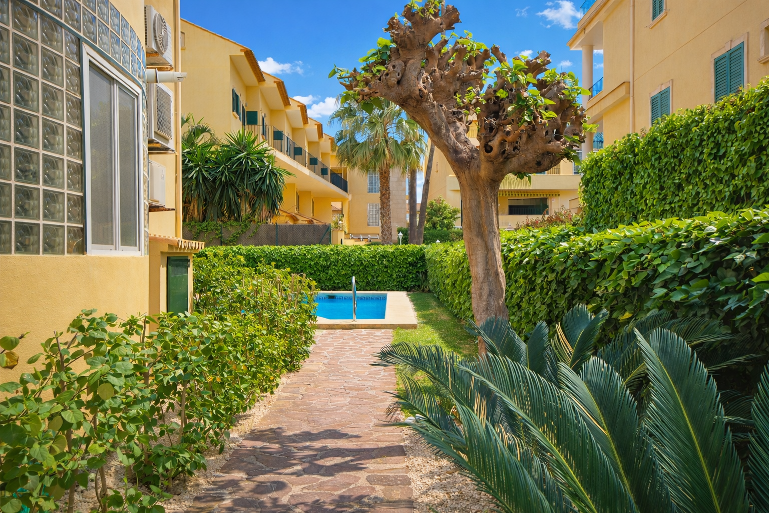 Ruim appartement op 2 minuten van zee in Javea