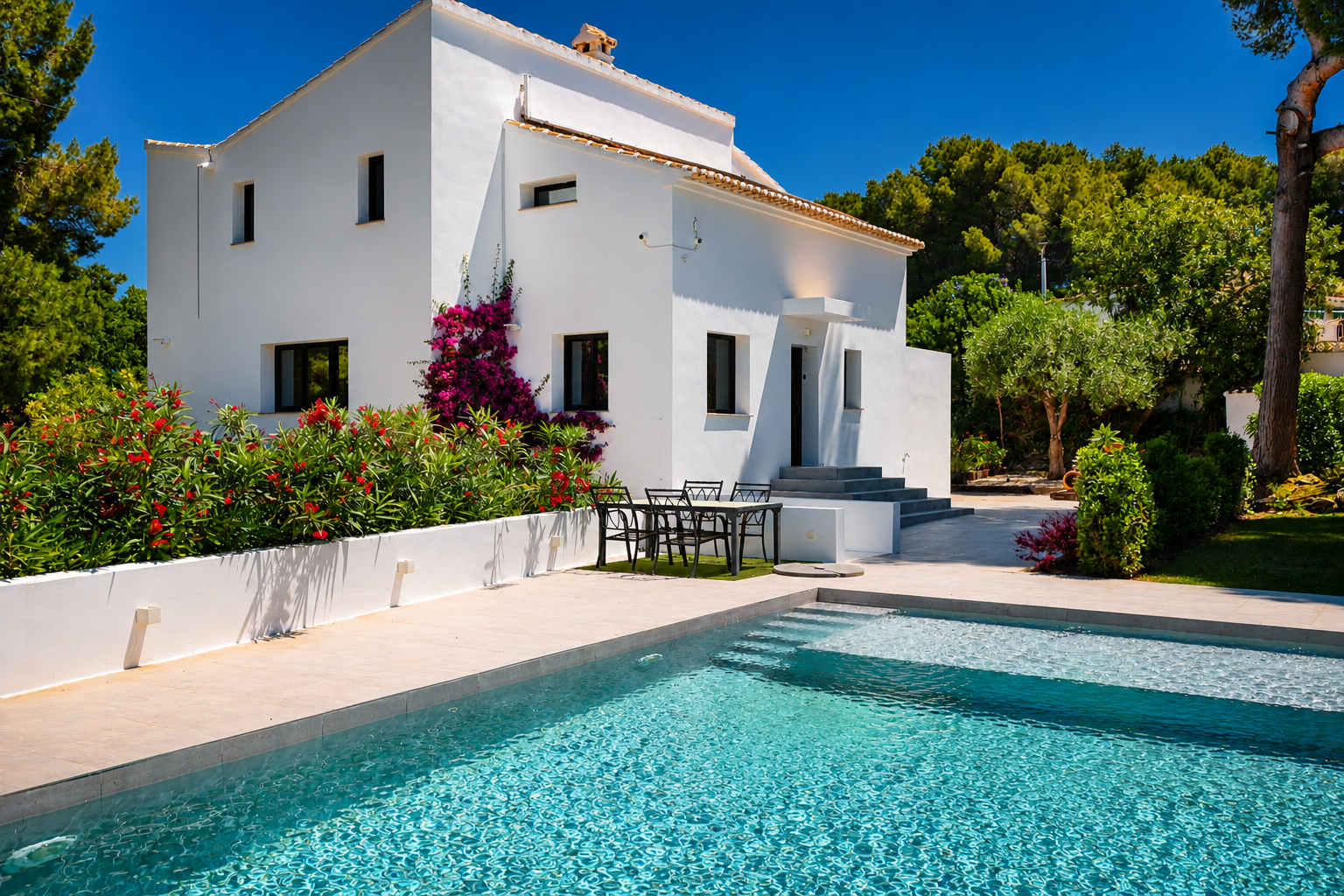 Villa met 5 appartementen op loopafstand strand in Javea