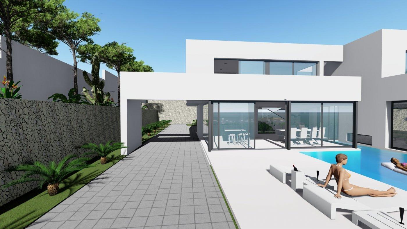 Nieuw te bouwen moderne villa in Calpe