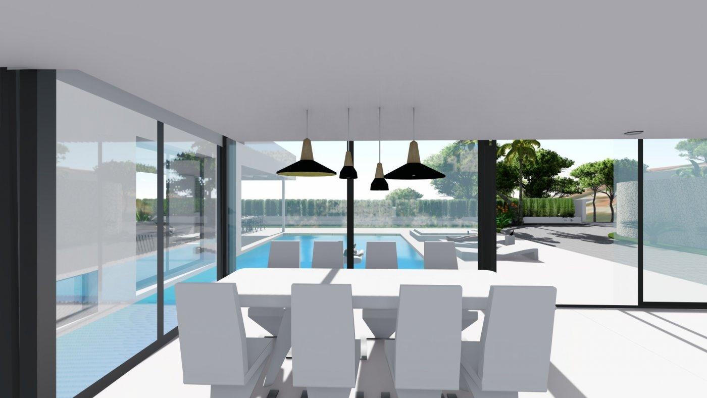 Nieuw te bouwen moderne villa in Calpe