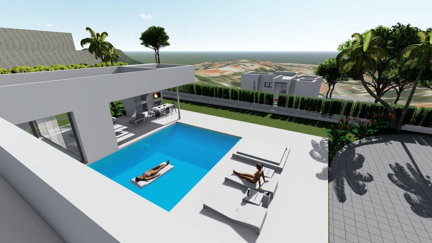 Nieuw te bouwen moderne villa in Calpe