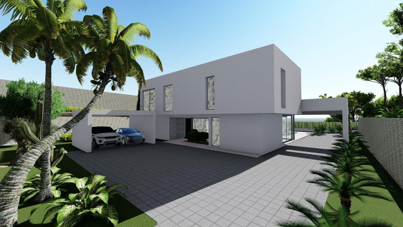Nieuw te bouwen moderne villa in Calpe