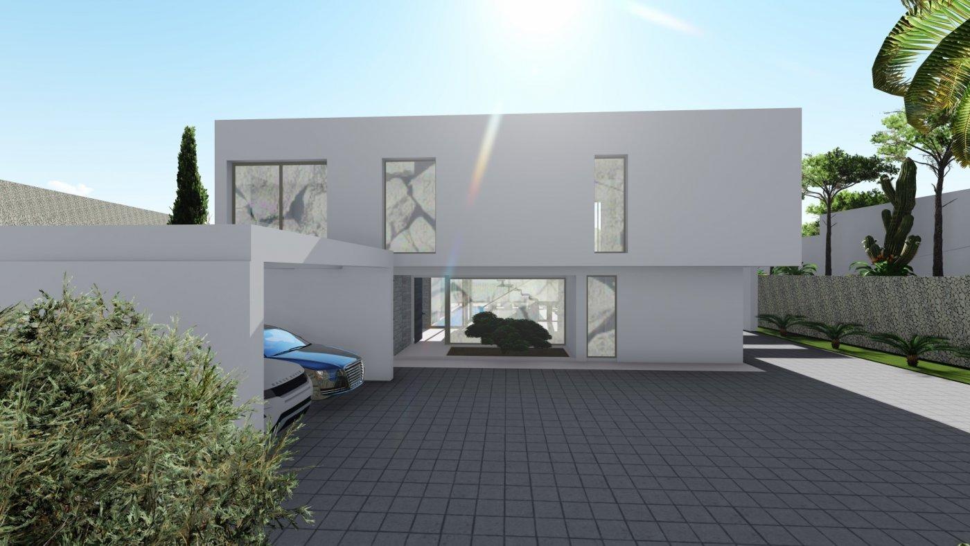 Nieuw te bouwen moderne villa in Calpe