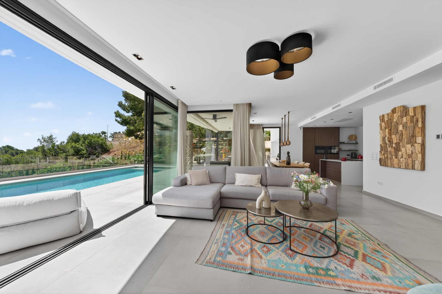 Moderne villa met panoramisch zeezicht in Benissa
