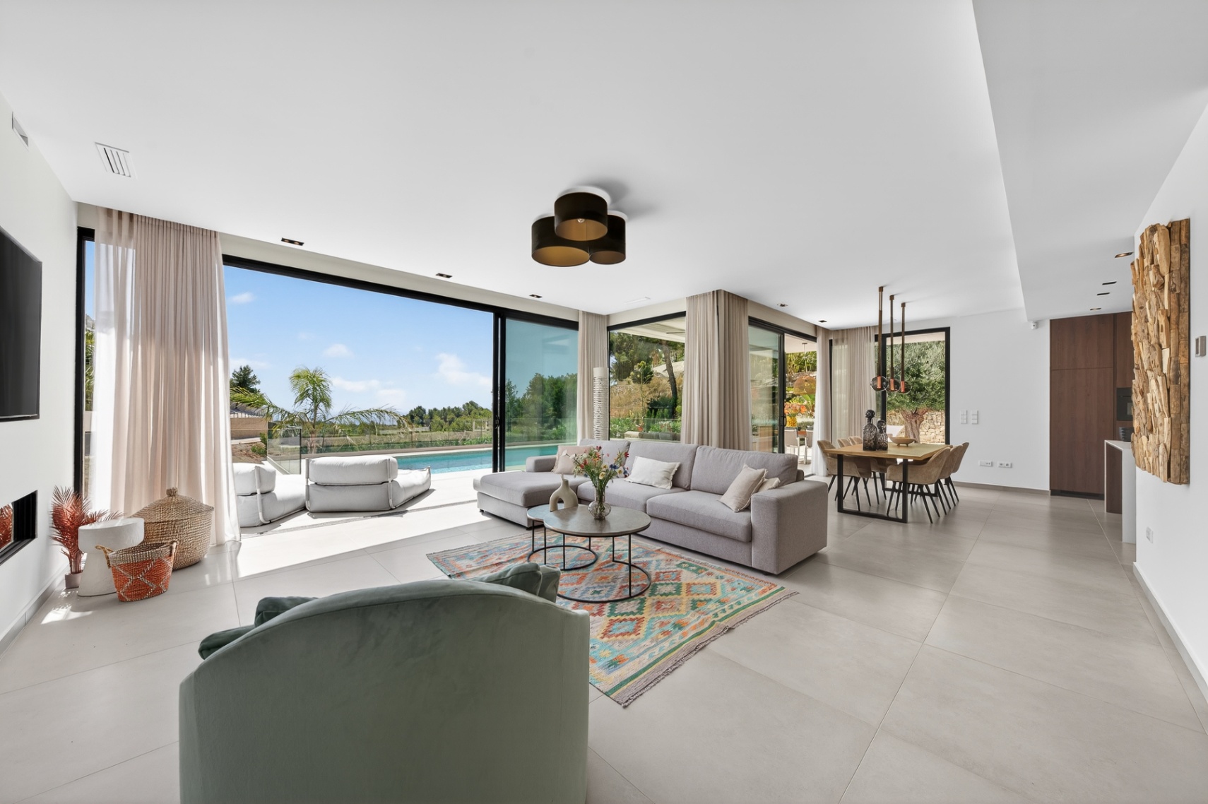 Moderne villa met panoramisch zeezicht in Benissa