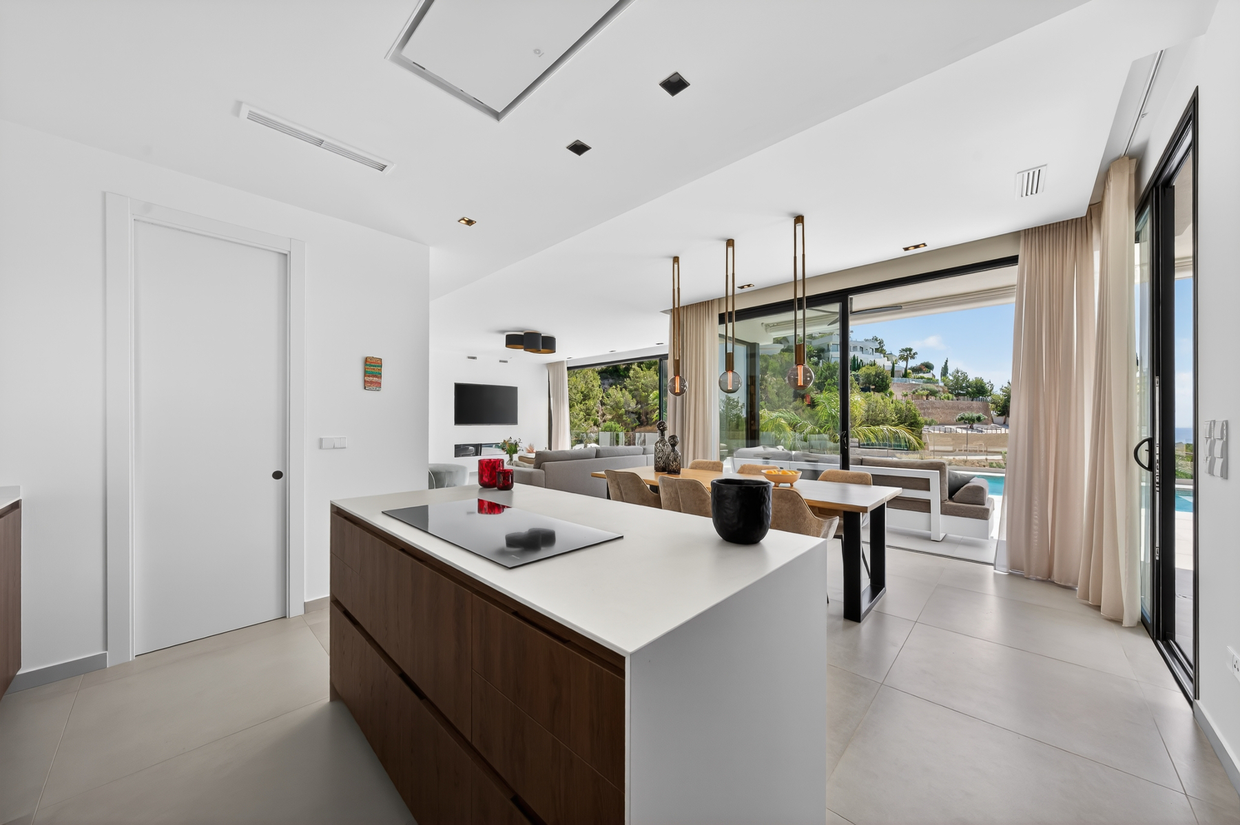 Moderne villa met panoramisch zeezicht in Benissa