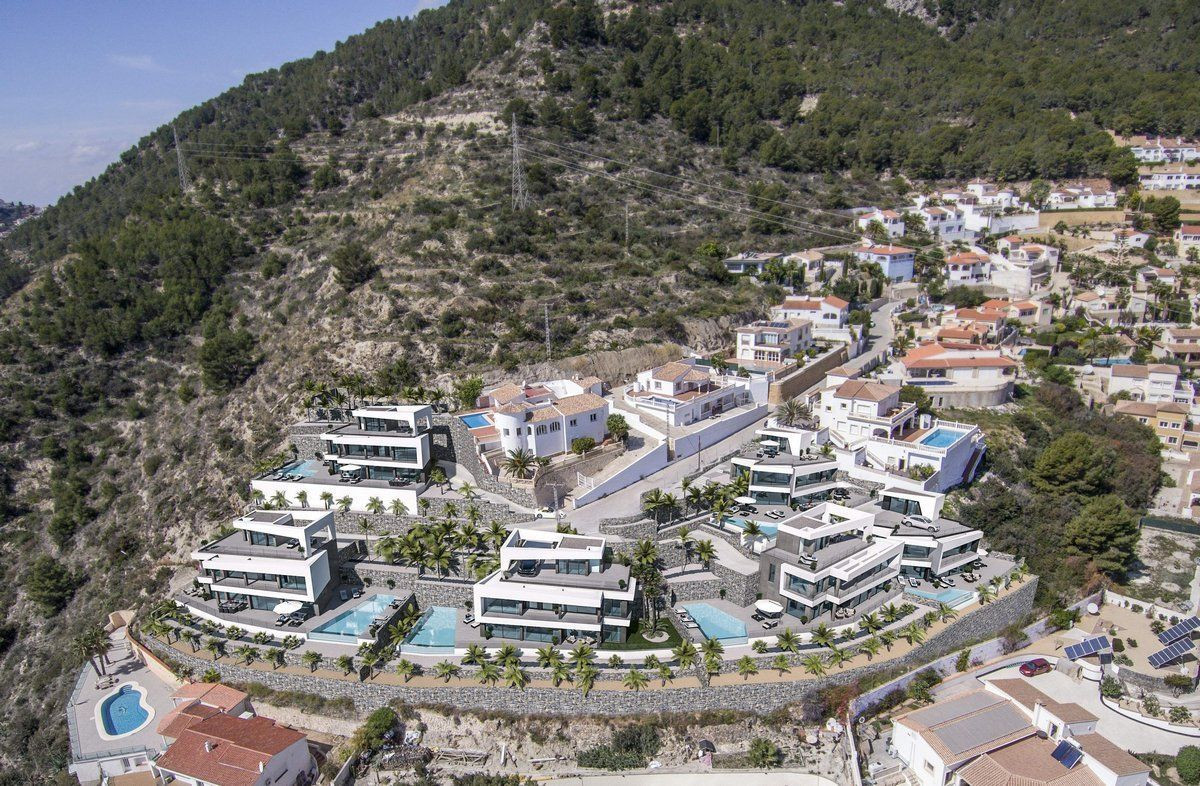 Luxe nieuwbouw villa met zeezicht in Calpe
