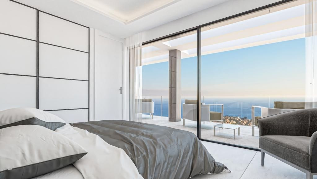 Luxe nieuwbouw villa met zeezicht in Calpe
