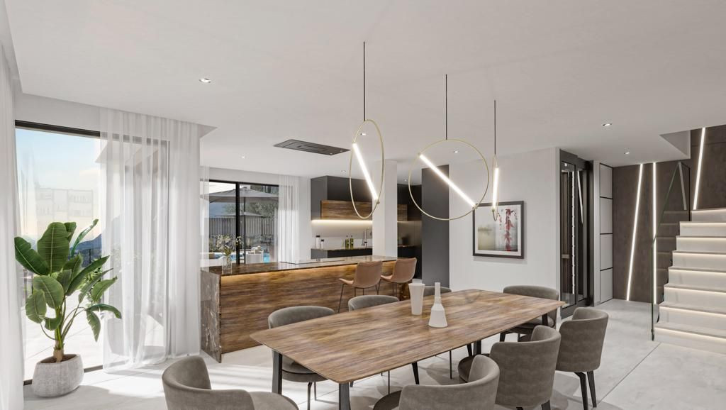 Luxe nieuwbouw villa met zeezicht in Calpe