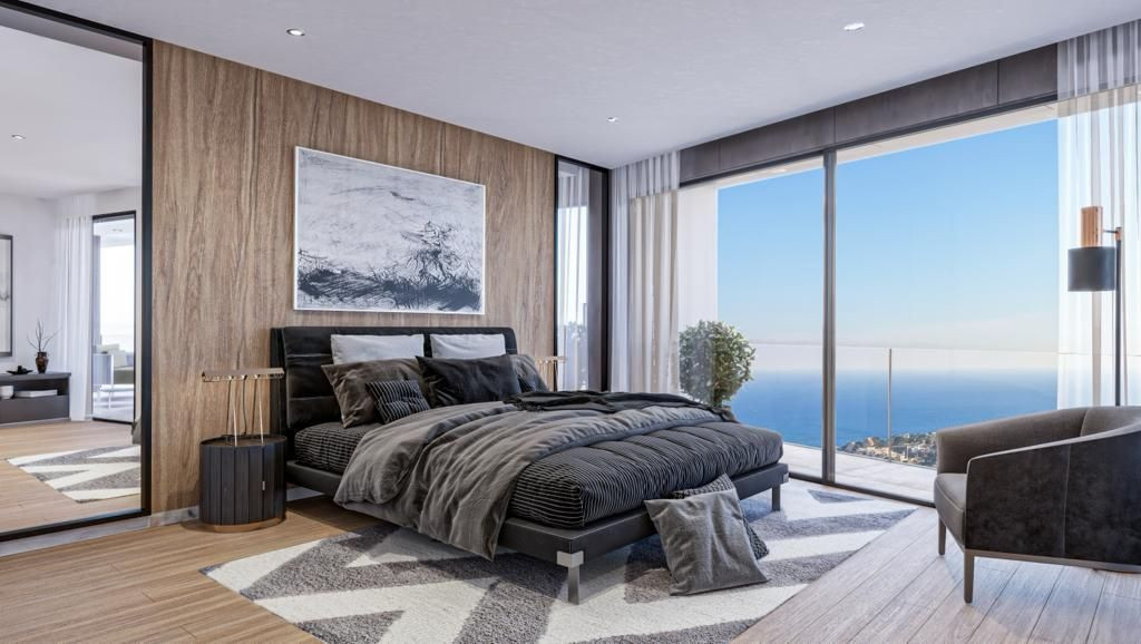 Luxe nieuwbouw villa met zeezicht in Calpe
