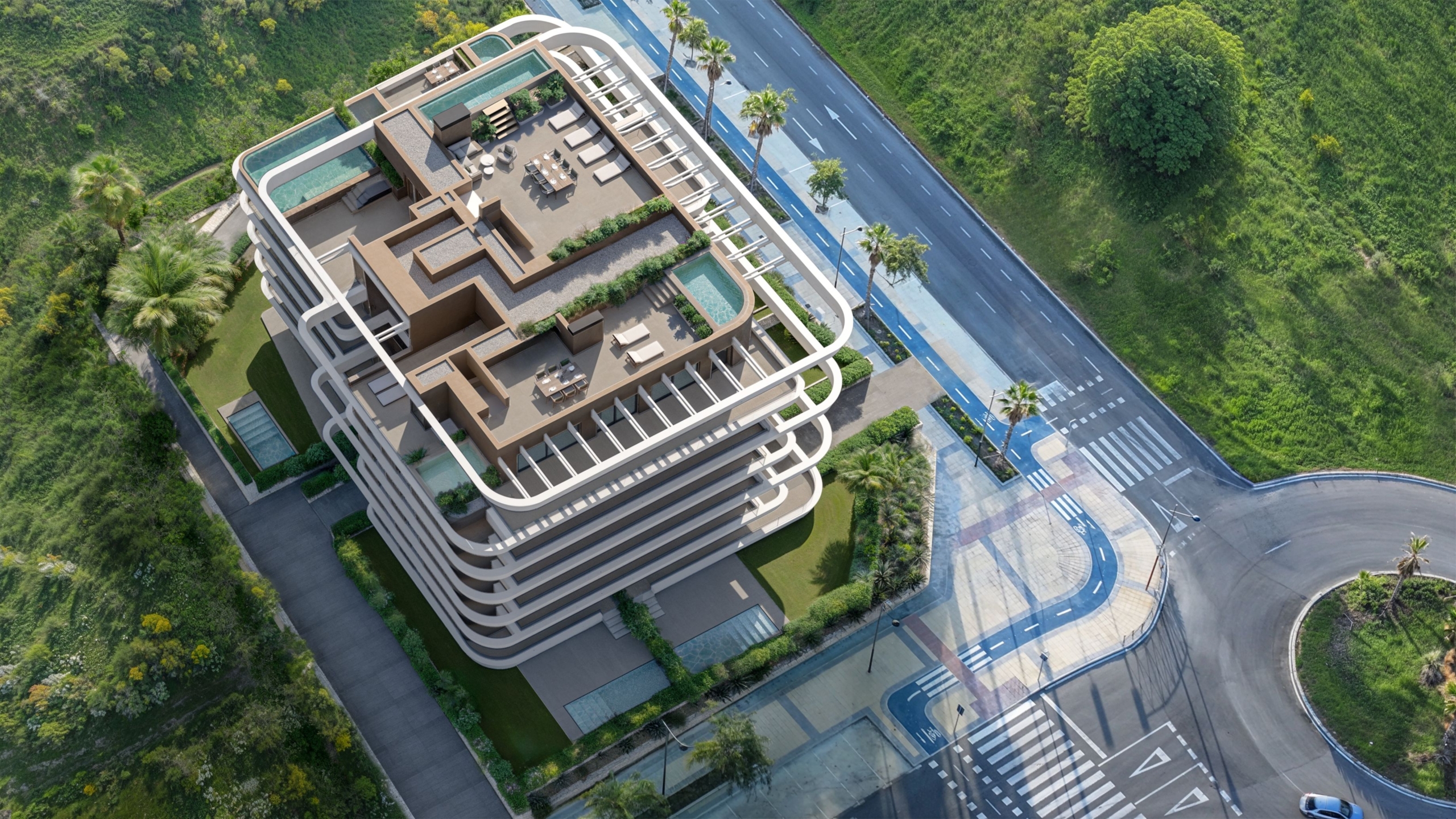 Nieuwbouw penthouse in Estepona