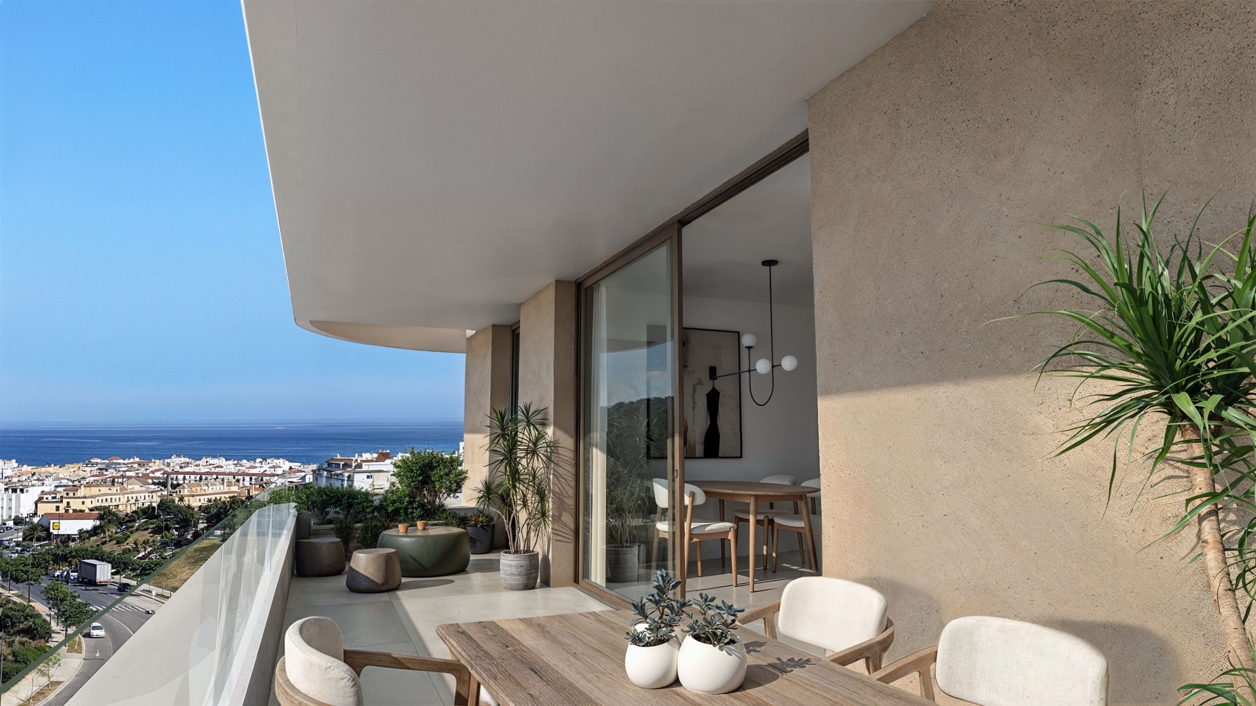 Nieuwbouw appartement in Estepona met zeezicht