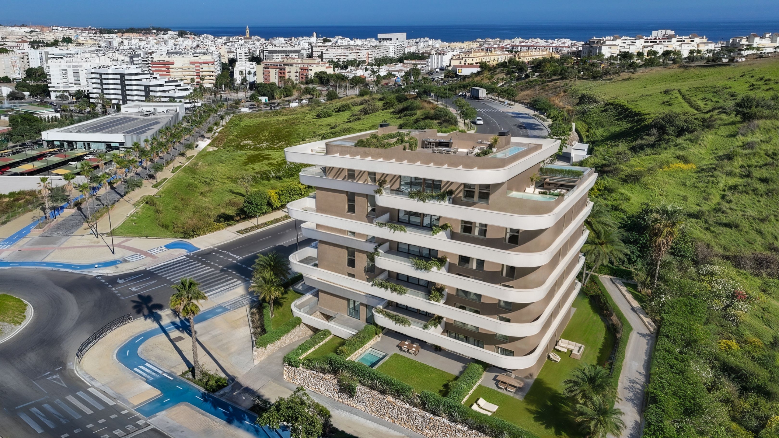 Nieuwbouw penthouse in Estepona