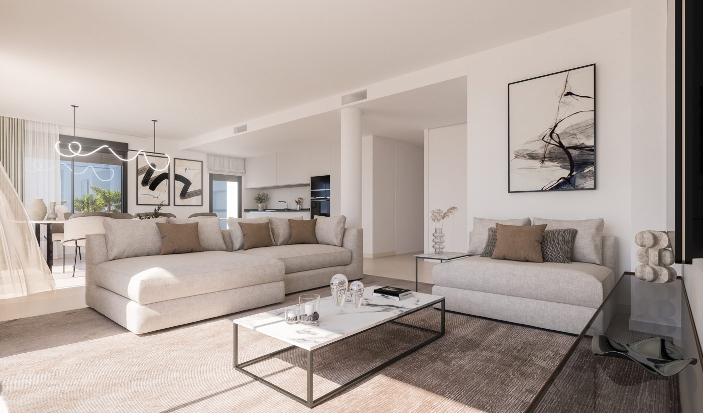 Nieuwbouw penthouse in Estepona
