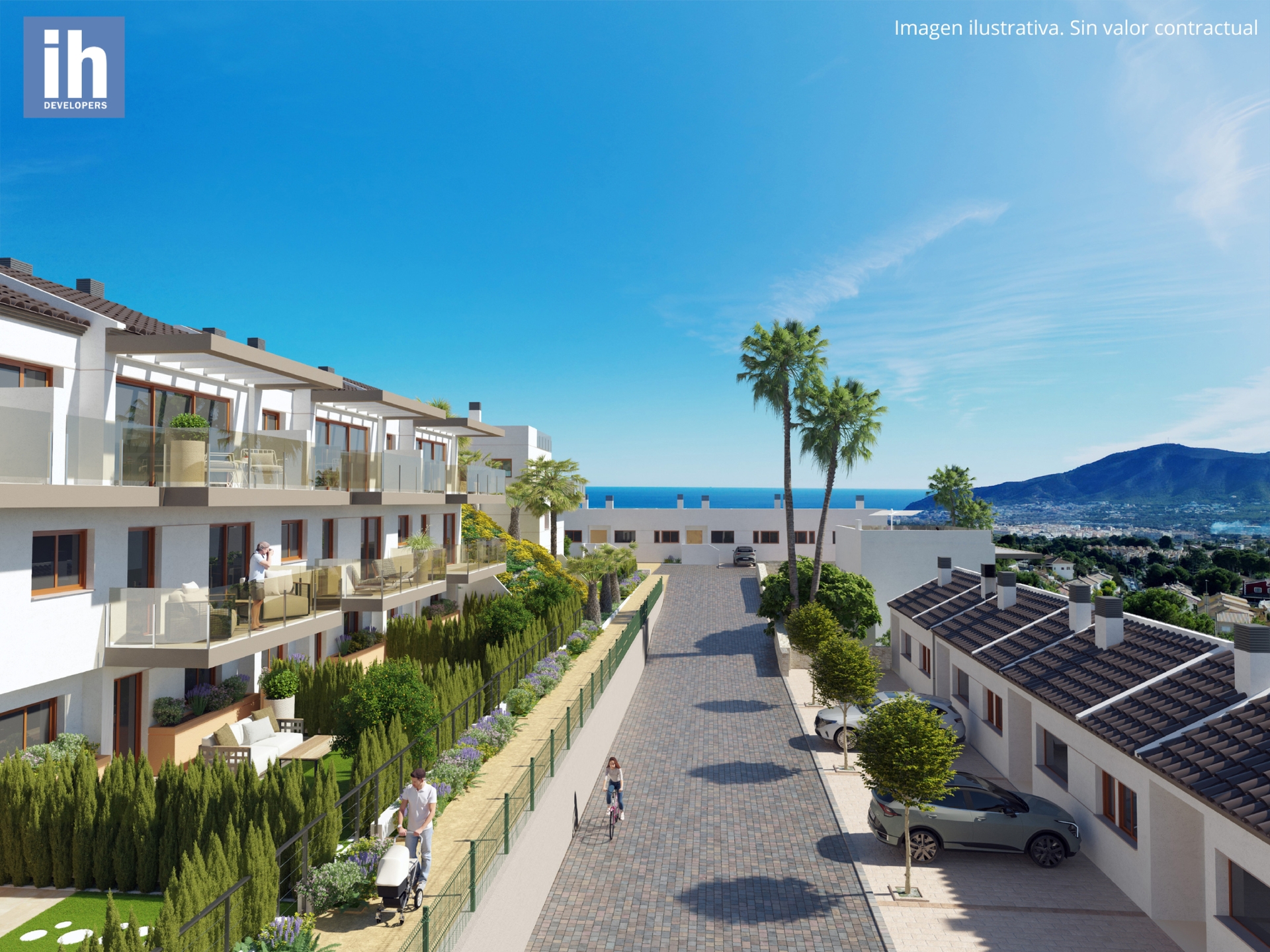 Nieuwbouw Geschakelde woning in La Nucia