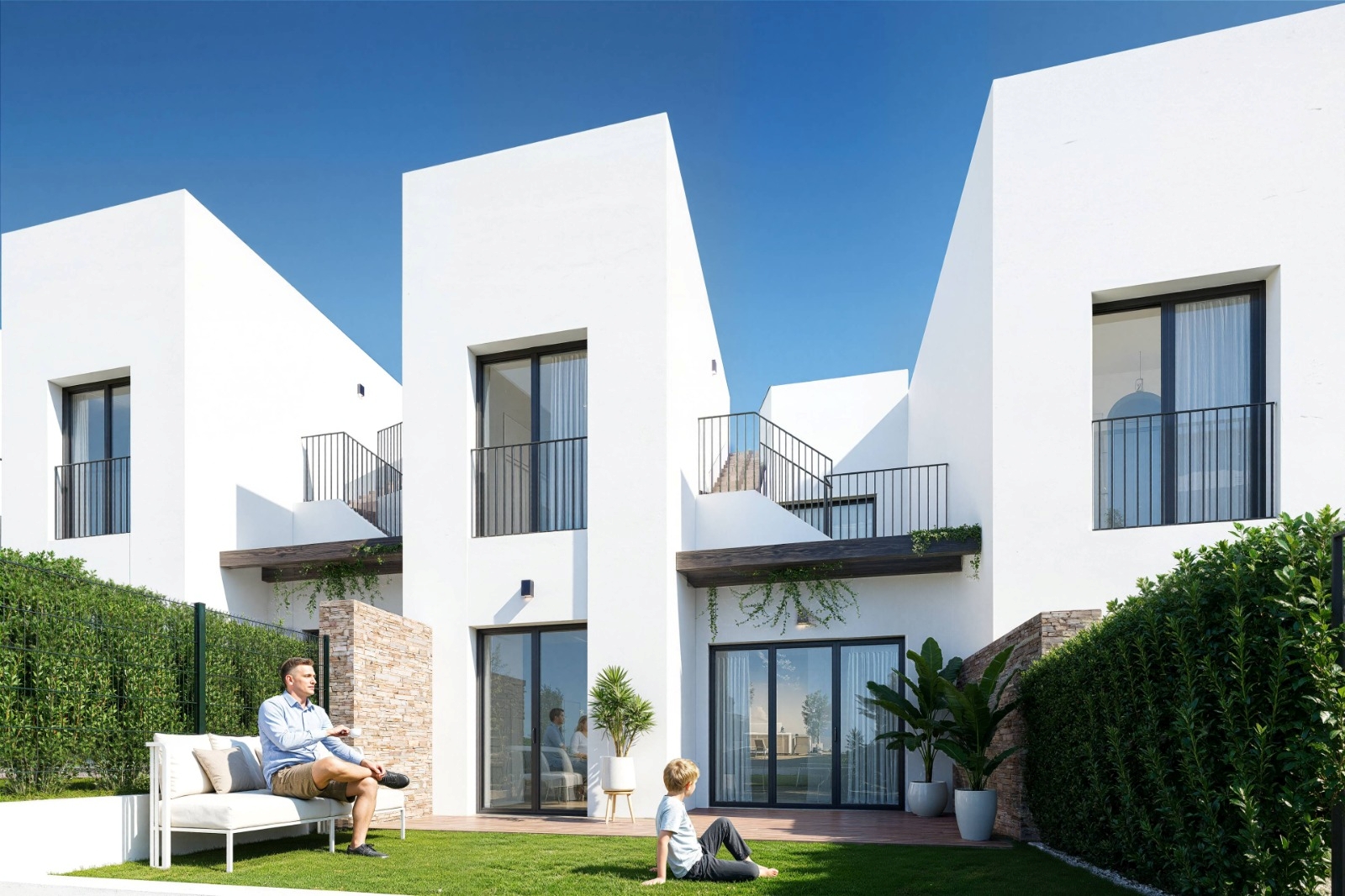 Nieuwbouw Geschakelde woning in Monforte del Cid