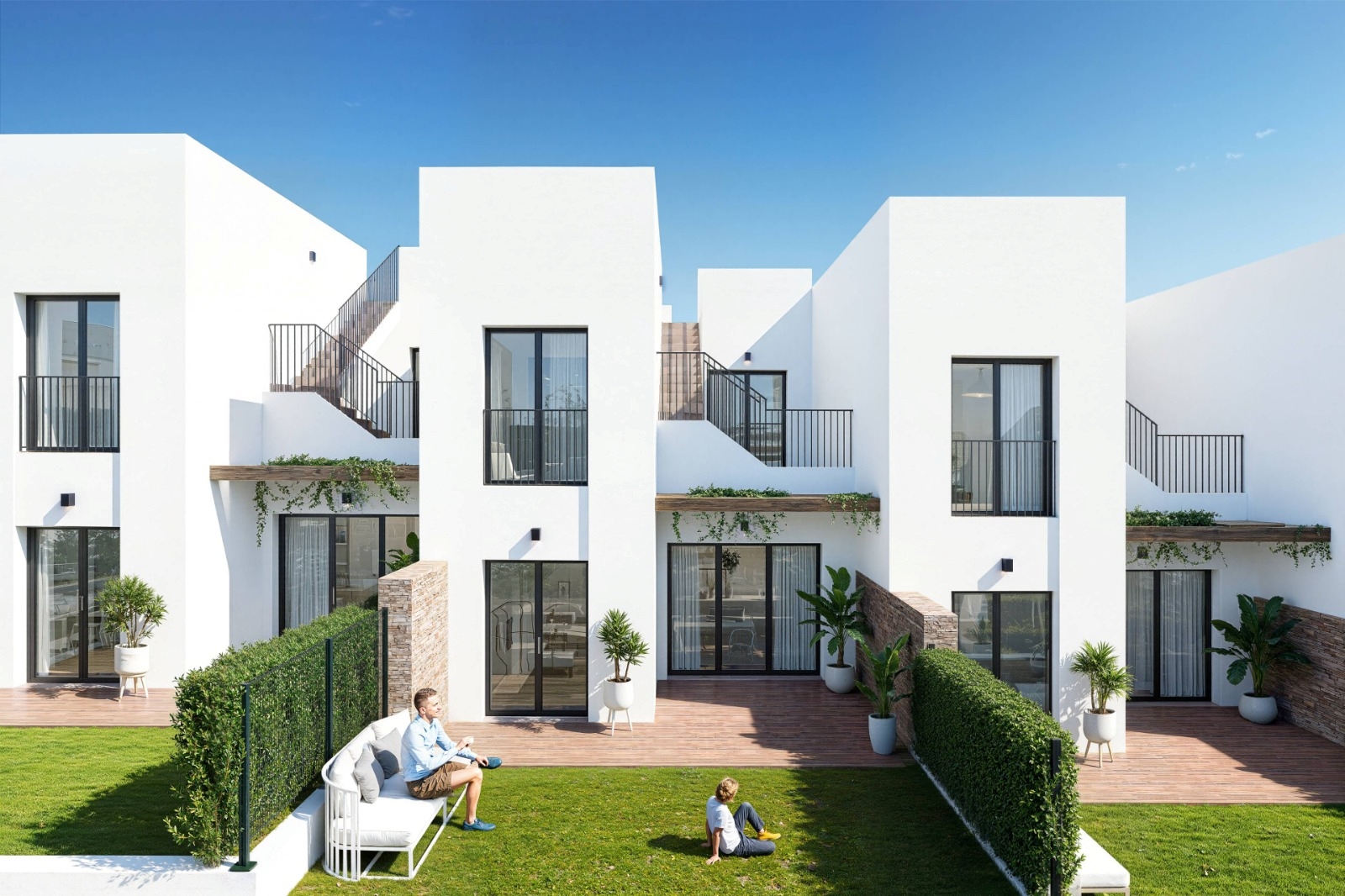 Nieuwbouw Geschakelde woning in Monforte del Cid