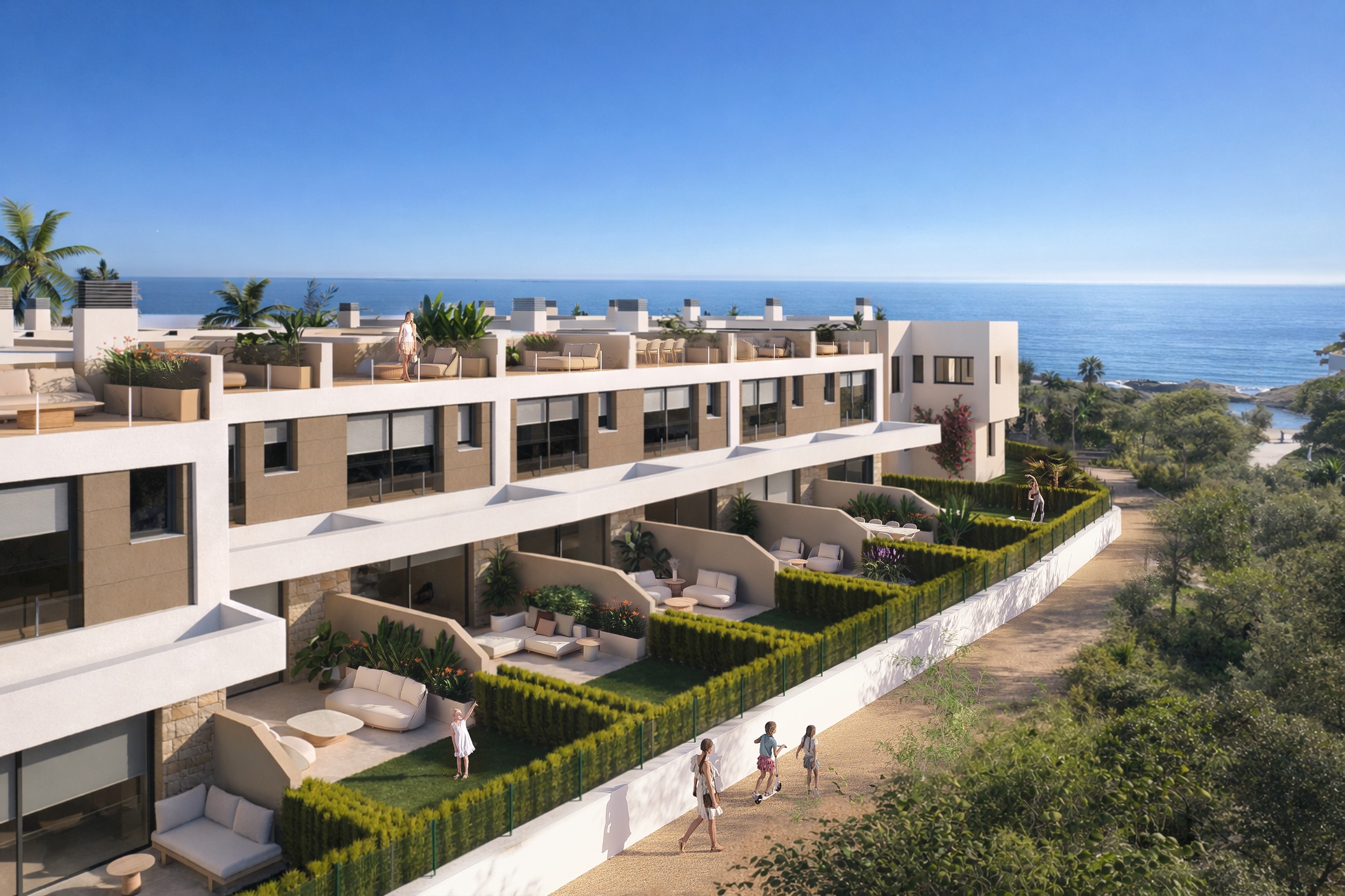 Nieuwbouw Geschakelde woning in El Campello