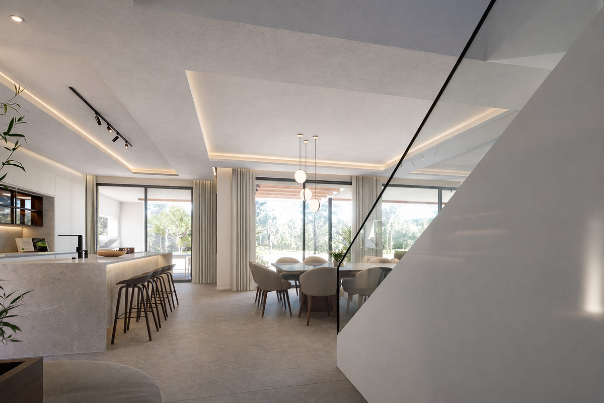 Instapklare luxe villa vlakbij golfbaan in Mijas Costa