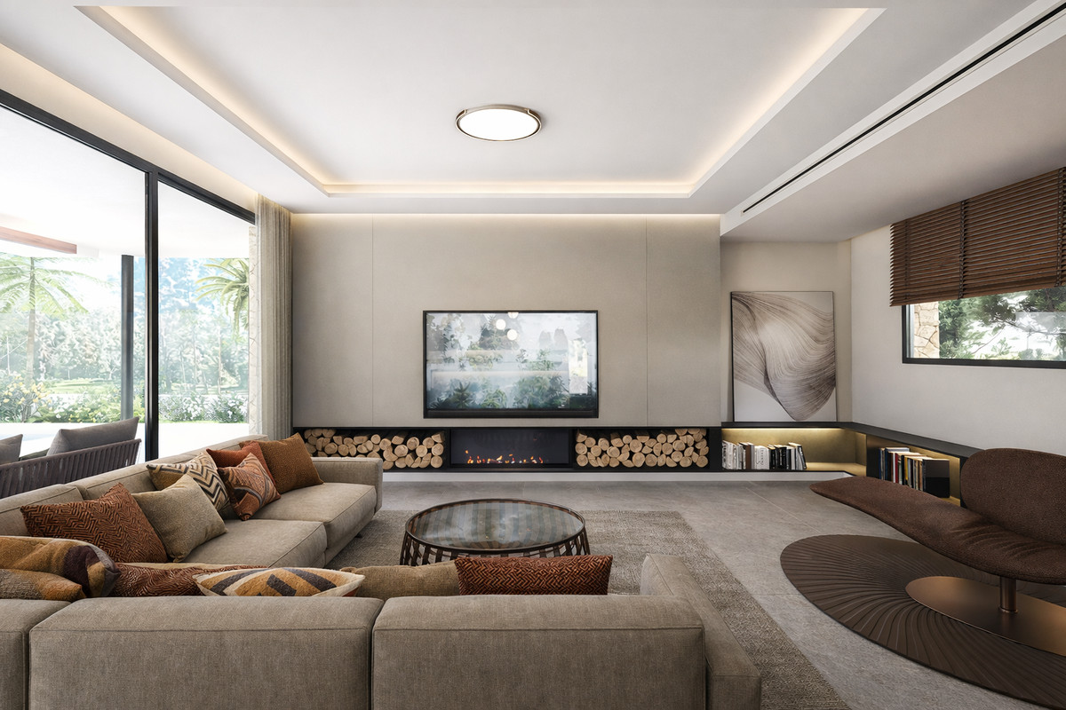 Instapklare luxe villa vlakbij golfbaan in Mijas Costa