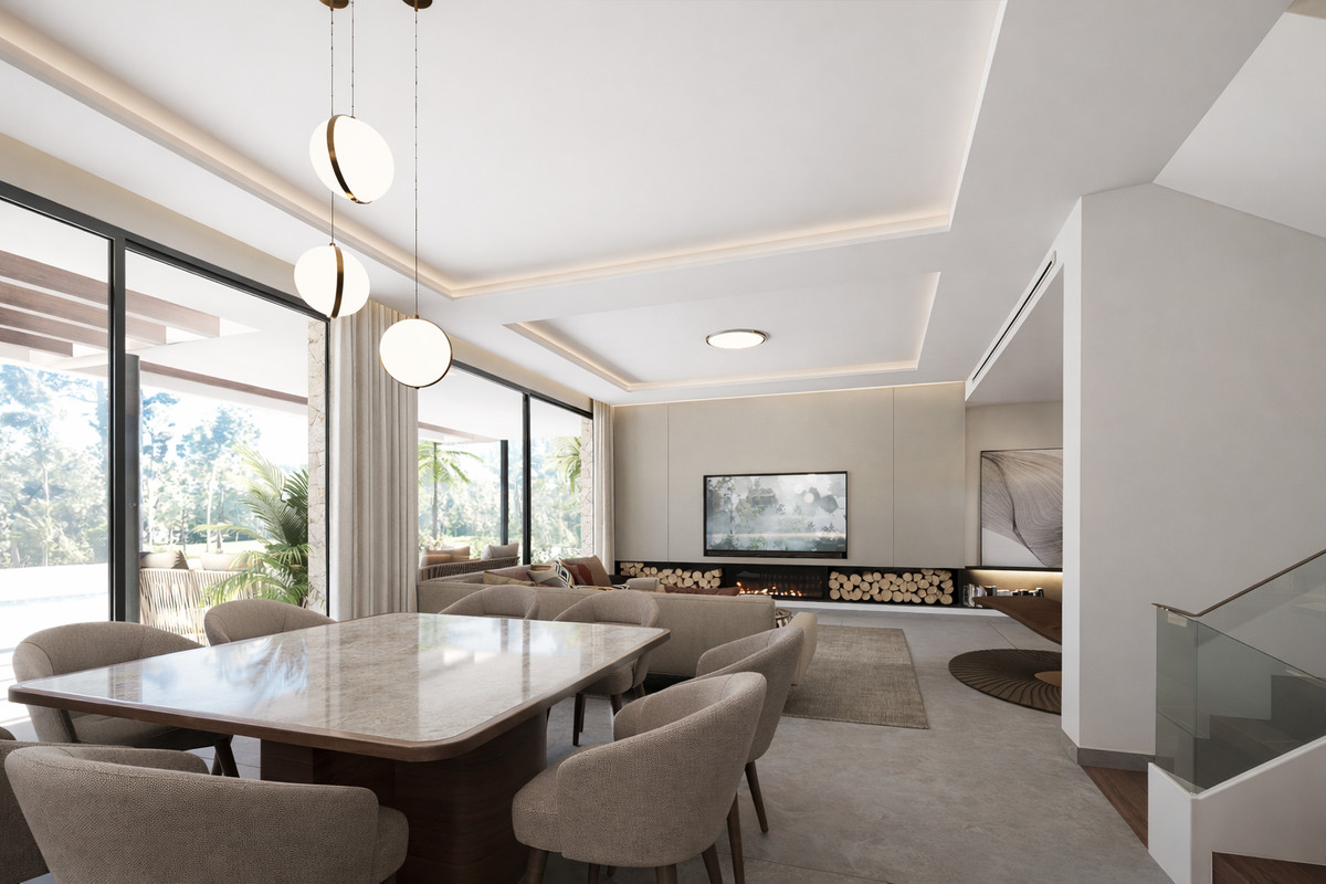 Instapklare luxe villa vlakbij golfbaan in Mijas Costa