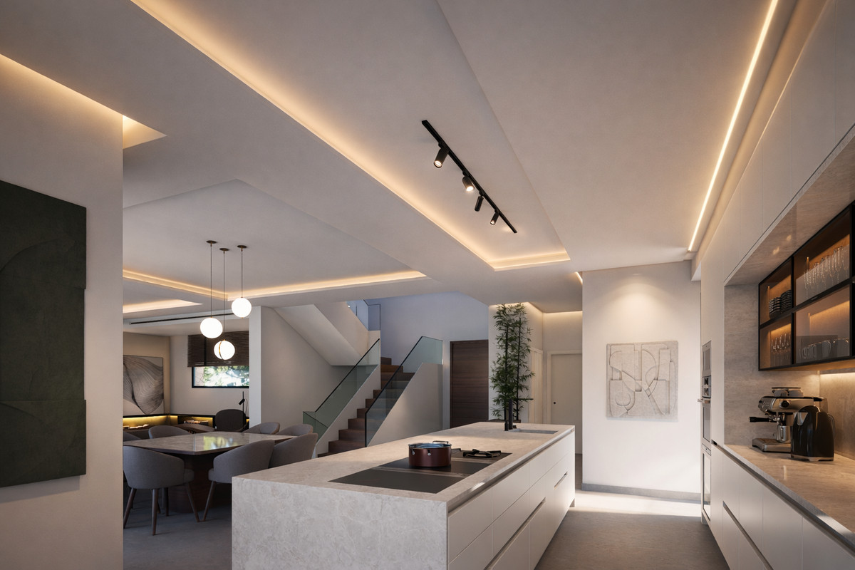 Instapklare luxe villa vlakbij golfbaan in Mijas Costa