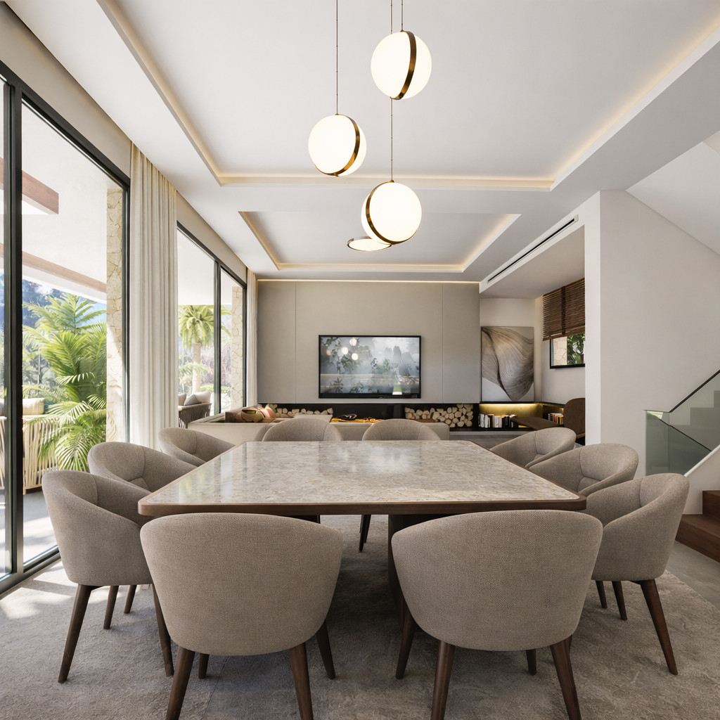 Luxe nieuwbouw villa met zeezicht en golfuitzicht in Mijas Costa