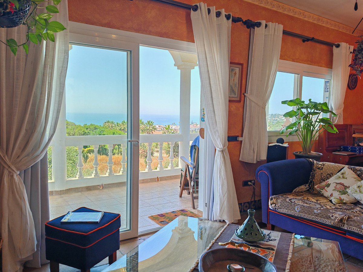 Ruime villa met zeezicht en zwembad in La Cala de Mijas