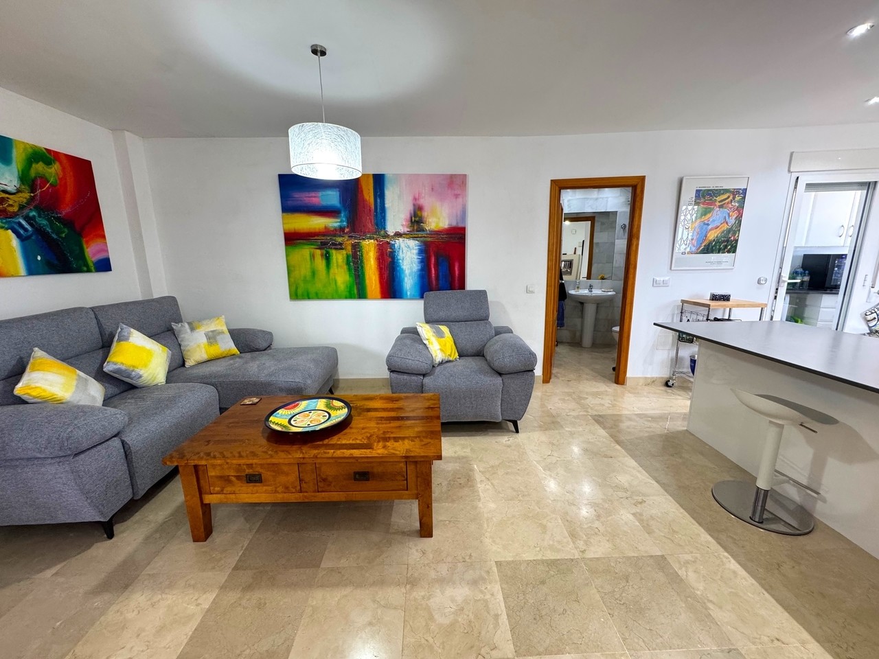 Geschakelde hoekwoning met spectaculair zeezicht in Mojacar