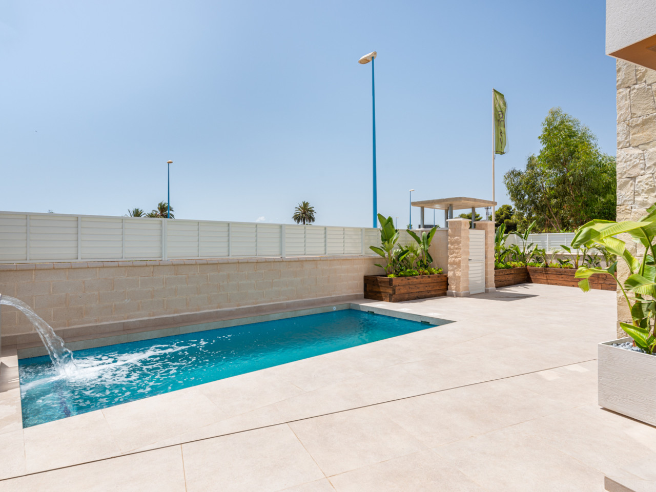 Moderne nieuwbouw villa met privé zwembad te koop in Vera