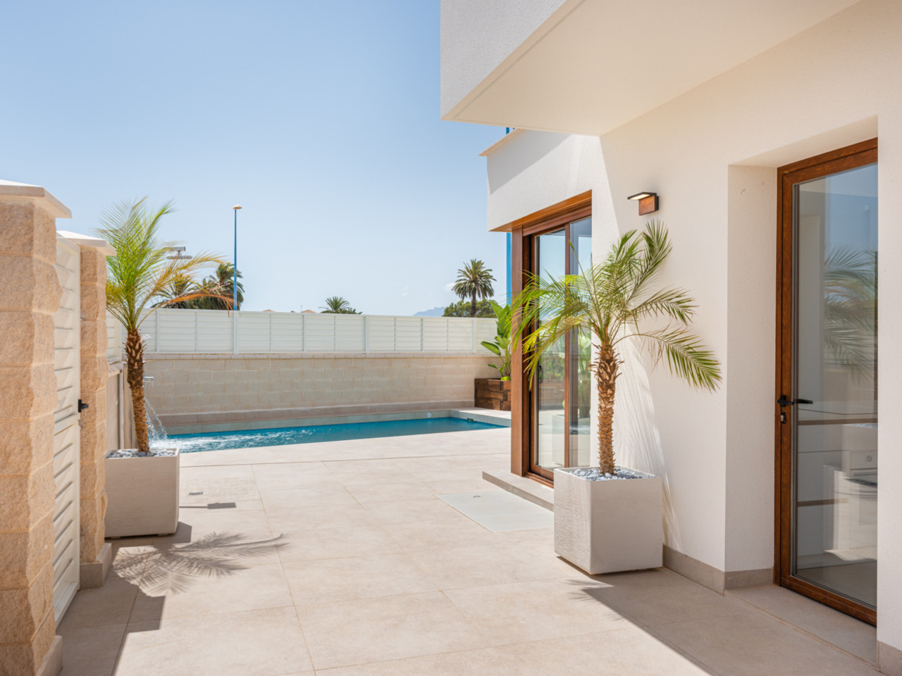 Moderne nieuwbouw villa met privé zwembad te koop in Vera