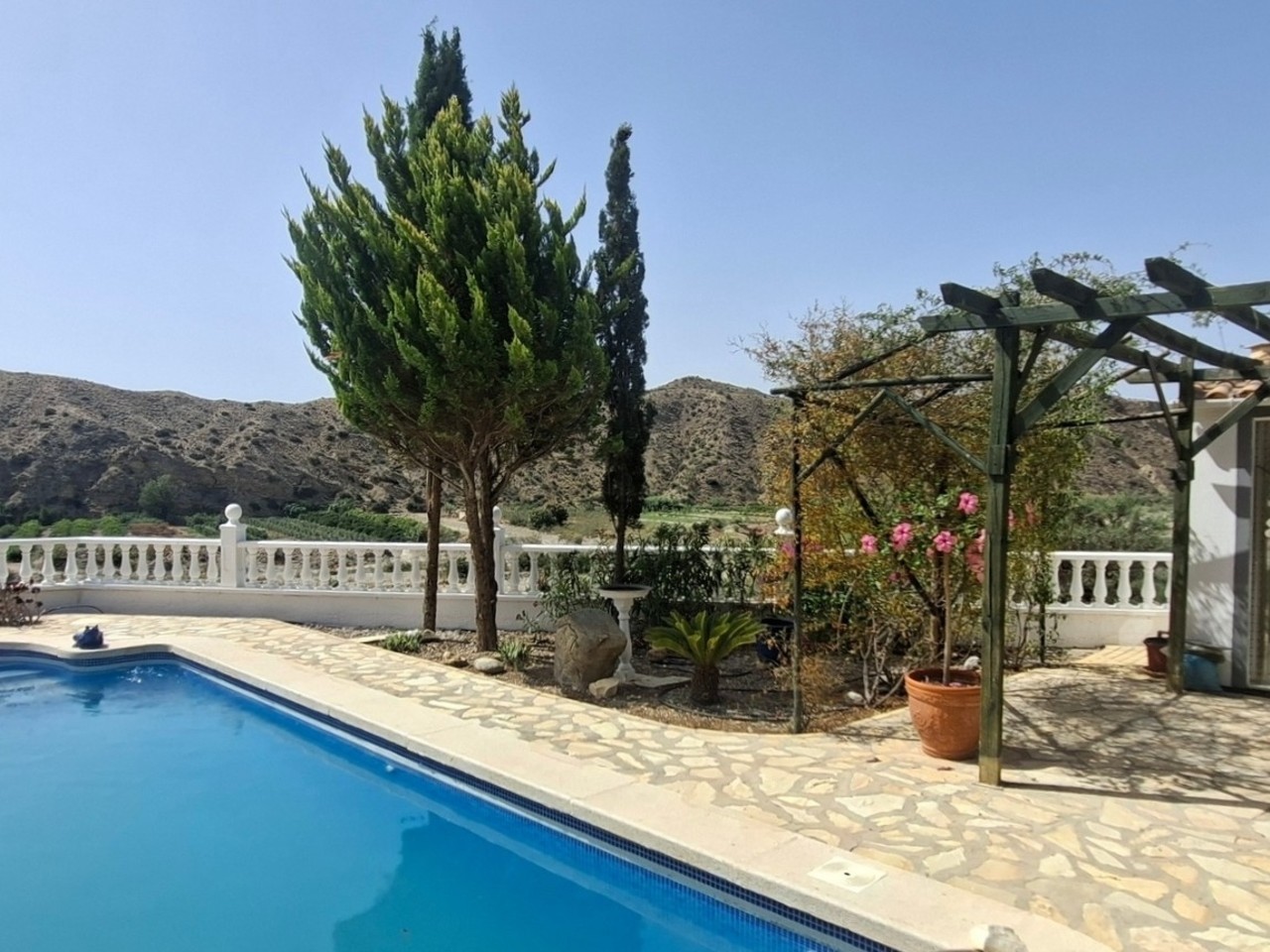 Royale villa met privé zwembad en uitzicht in Arboleas