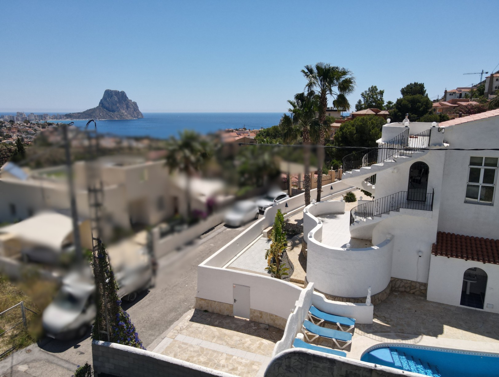 Karakteristieke villa met prachtig zeezicht in Calpe