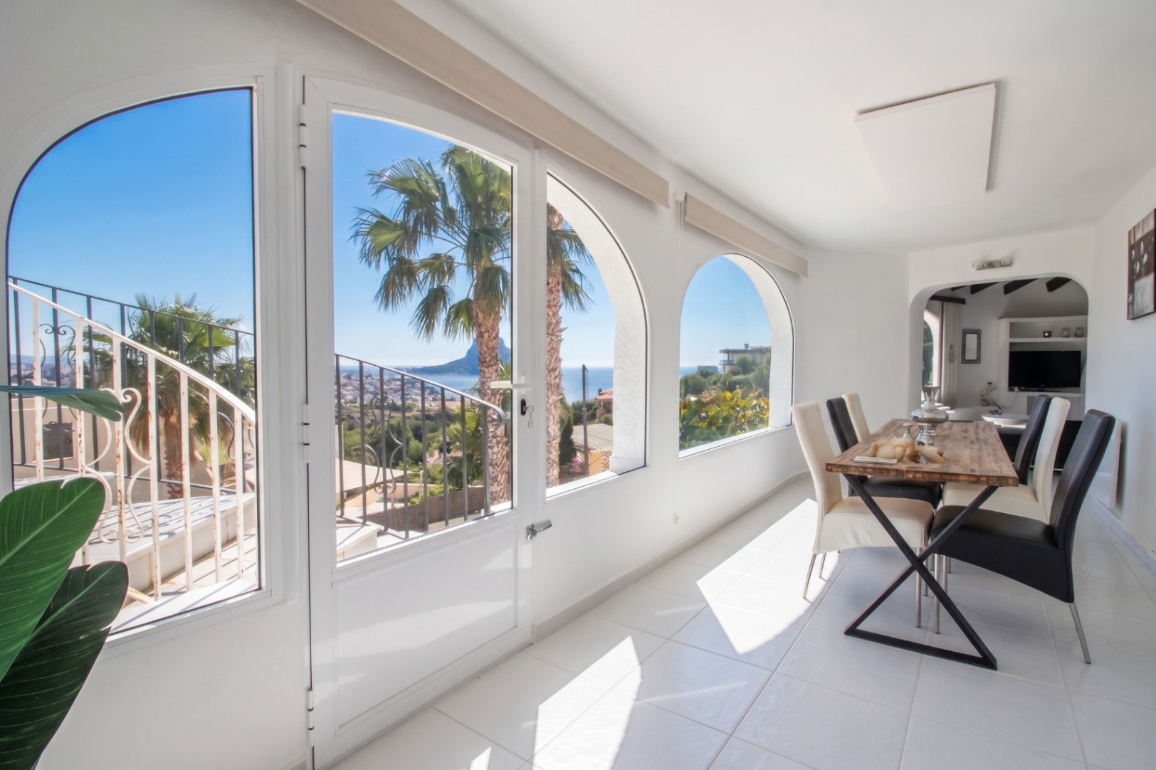 Karakteristieke villa met prachtig zeezicht in Calpe