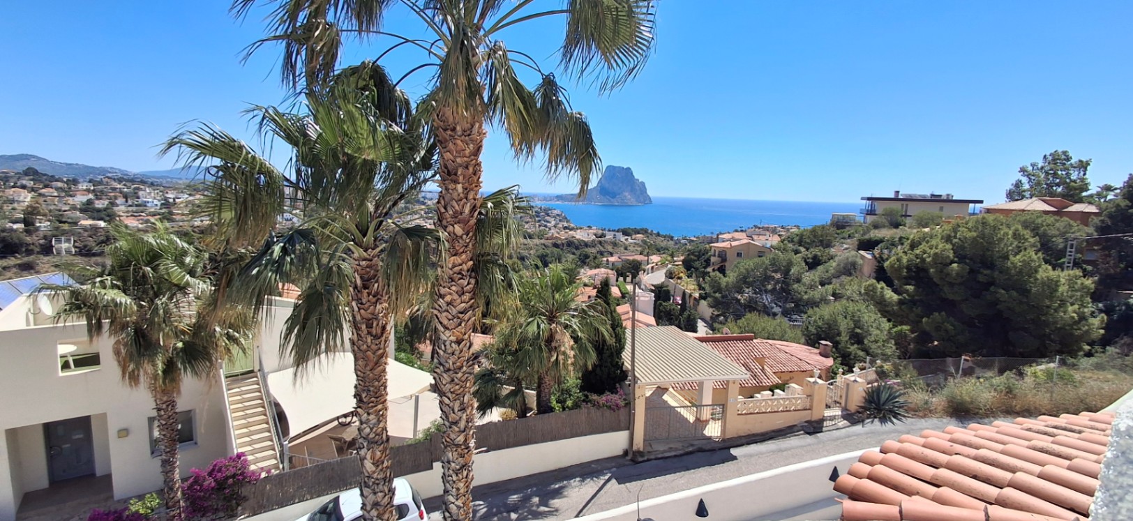 Karakteristieke villa met prachtig zeezicht in Calpe