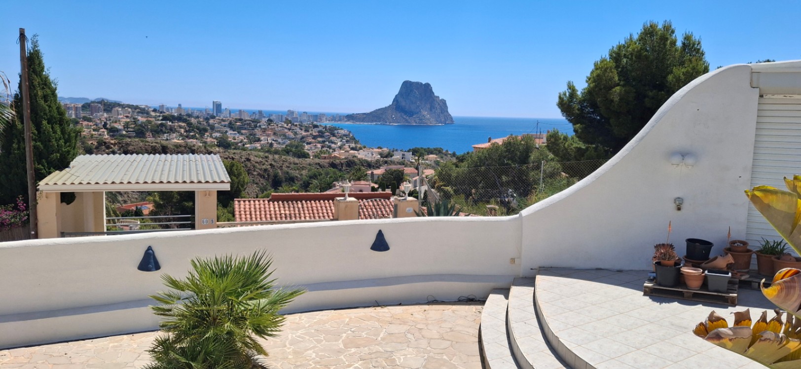 Karakteristieke villa met prachtig zeezicht in Calpe