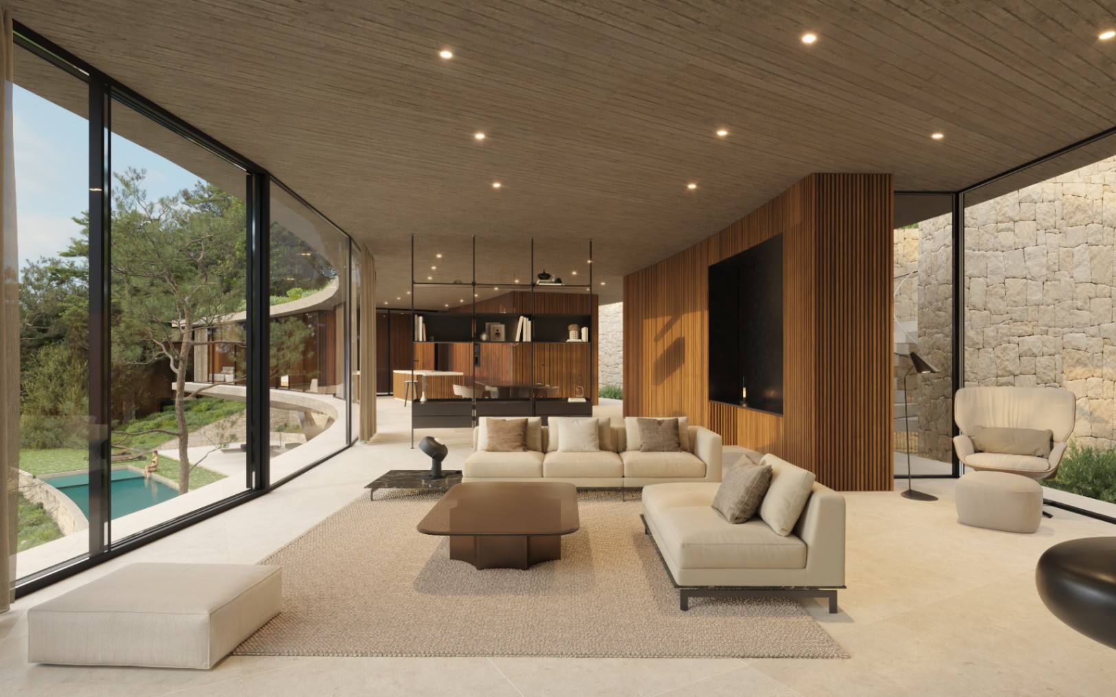 Exclusieve moderne villa met zeezicht in Benissa Costa
